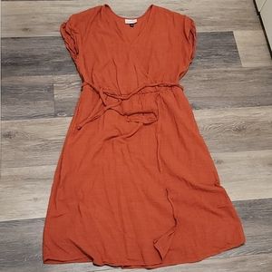 Universal Thread Linen Midi Dress